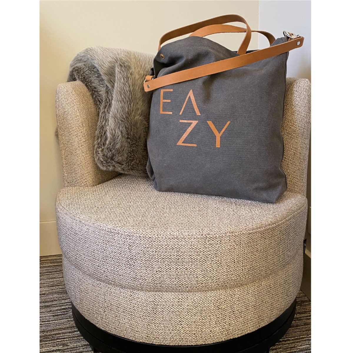 „The One“ Shopper in Grau (limitierte Ausführung) EAZYBAG